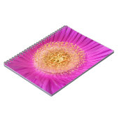 Carnet Centre à fleurs roses (Côté gauche)