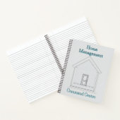 Carnet Centre de commandement de gestion de la maison | C (Intérieur)