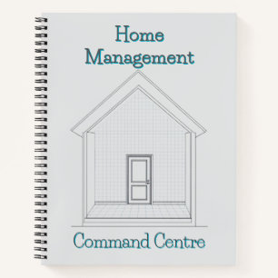 Carnet Centre de commandement de gestion de la maison C