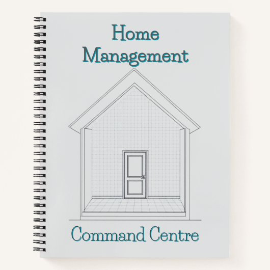 Carnet Centre de commandement de gestion de la maison | C (Devant)
