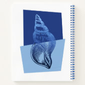 Carnet Centre du siècle moderne Turban Shell Ocean Blue J (Dos)