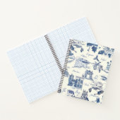 Carnet Ceramic Daydream : Un voyage bleu et blanc (Intérieur)