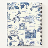 Carnet Ceramic Daydream : Un voyage bleu et blanc (Dos)