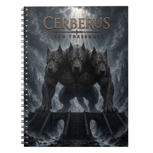 Carnet Cerberus Iron Threshold Dark Cinema (Devant)