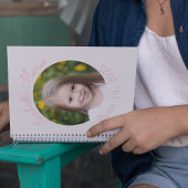 Carnet Cercle centré et script