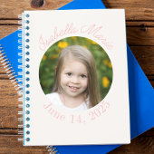 Carnet Cercle centré et script