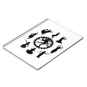 Carnet Cercle de danse indienne (Côté gauche)