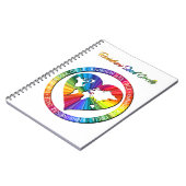 Carnet Cercle de l'âme arc-en-ciel (Côté gauche)