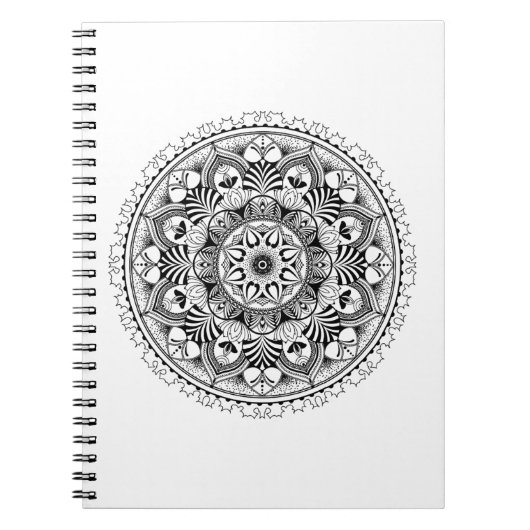 Carnet Cercle de mandala (Devant)