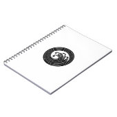 Carnet Cercle d'onde en forme de tourbillon (Côté gauche)