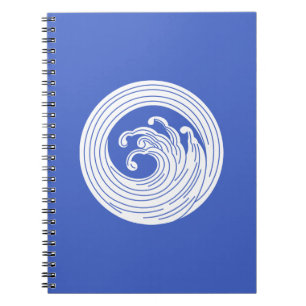 Carnet Cercle d'onde en forme de tourbillon
