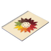 Carnet Cercle feuille (Côté gauche)