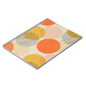 Carnet Cercle géométrique motif continu (Côté gauche)