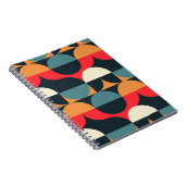 Carnet Cercle l'illusion d'un motif transparent. (Côté Droit)