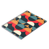 Carnet Cercle l'illusion d'un motif transparent. (Côté gauche)