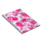 Carnet Cercles Abstraits roses-filles (Côté Droit)