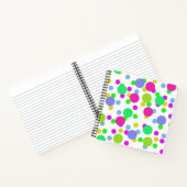 Carnet Cercles abstraits sans couture rond points confett (Intérieur)