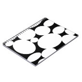 CARNET CERCLES BLANCS (Côté gauche)