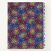 Carnet Cercles carnet-Abstrait (Dos)