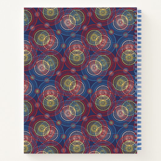 Carnet Cercles carnet-Abstrait (Dos)