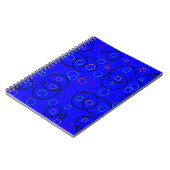 Carnet Cercles colorés sur bleu (Côté gauche)