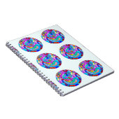 Carnet cercles d'amour super hippie (Côté Droit)