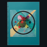 Carnet Cercles dans un cercle par Wassily Kandinsky<br><div class="desc">Cercles dans un cercle par Wassily Kandinsky. S'il vous plaît visitez mon magasin pour un design plus intéressant et plus de choix de couleurs. => zazzle.com/colorfulworld*</div>