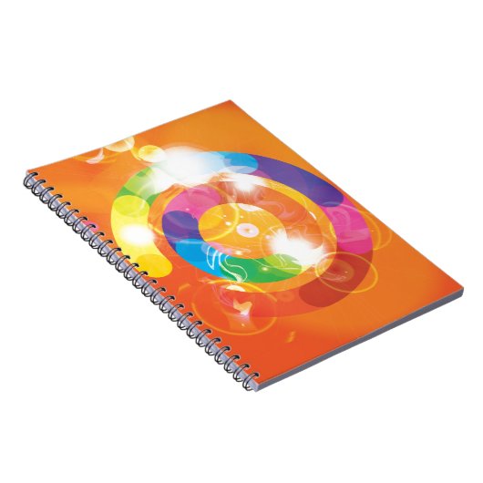 Carnet Cercles d'arc-en-ciel (Côté Droit)