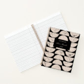 Carnet Cercles de gravité du milieu du siècle et nom du s (Intérieur)