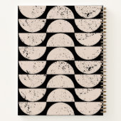 Carnet Cercles de gravité du milieu du siècle et nom du s (Dos)