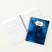 Carnet Cercles de lune bleue (Intérieur)