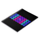 Carnet Cercles de néon (Côté gauche)