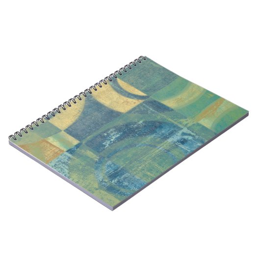 Carnet Cercles et panneaux multicolores (Côté gauche)