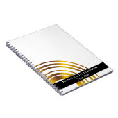 Carnet Cercles Exécutifs Modernes Professionnels Personna (Côté Droit)