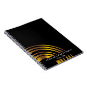 Carnet Cercles Exécutifs Modernes Professionnels Personna (Côté Droit)