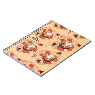 Carnet Cercles Harmonieux de Fleurs d'Oranger