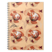 Carnet Cercles Harmonieux de Fleurs d'Oranger (Devant)
