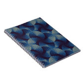 Carnet Cercles métalliques illusion optique, patte transp (Côté Droit)