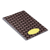 Carnet Cercles ombrés noirs (Côté Droit)