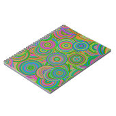 Carnet cercles rétro (Côté gauche)