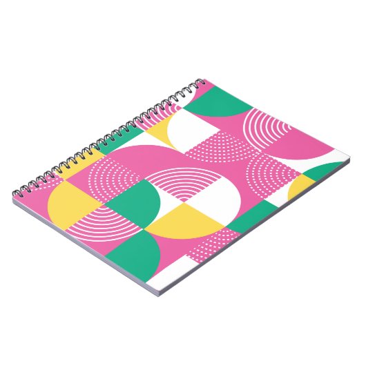 Carnet Cercles vintages : Harmonie Graphique. (Côté gauche)