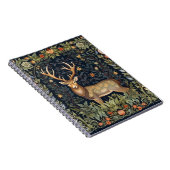 Carnet Cerf Art nouveau dans le jardin (Côté Droit)