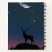 Carnet cerf au clair de lune (Dos)