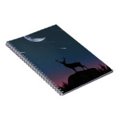 Carnet cerf au clair de lune (Côté Droit)