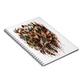 Carnet Cerf Bohème, Rêvant de Cerf (Côté Droit)