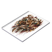 Carnet Cerf Bohème, Rêvant de Cerf (Côté gauche)