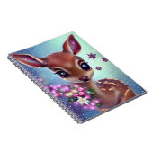 Carnet Cerf de bébé doux et adorable (Côté Droit)
