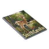 Carnet Cerf de Caroline du Sud (Côté Droit)