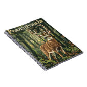 Carnet Cerf de Pennsylvanie (Côté Droit)