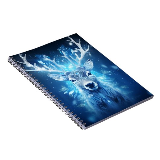 Carnet Cerf d'hiver 3D (Côté Droit)